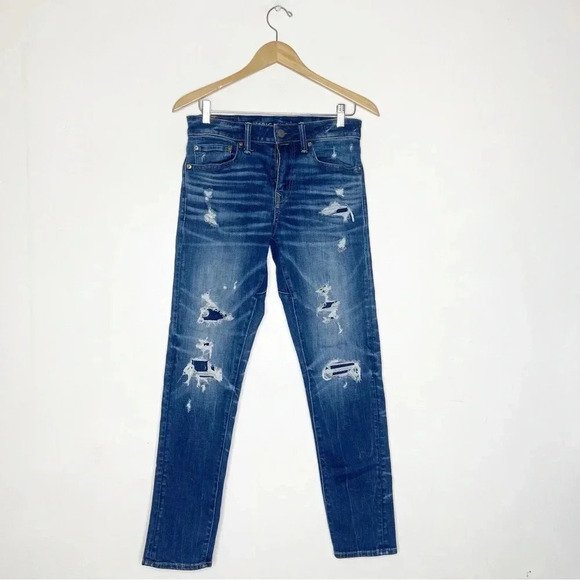 American Eagle Mens Move Free Athletic Jeans Size 28 x 32 - Picture 1 of 7